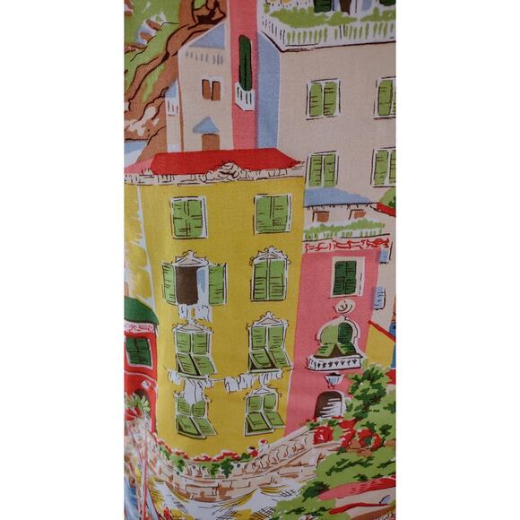 ANN TRINITY Women's Maxi Dress 1X Unique Summer Colorful Lightweight Abstract - Picture 3 of 6